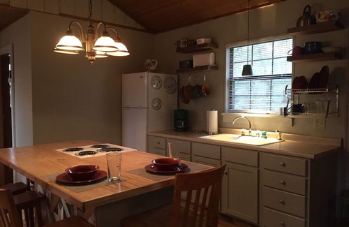 Spencer Cabin | Private Log Cabin in the Woods! 5min to park. Water View!