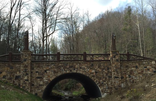 Apple Ridge House | Private Mountain Retreat on100 acres close to Blowing Rock, with gate and stream