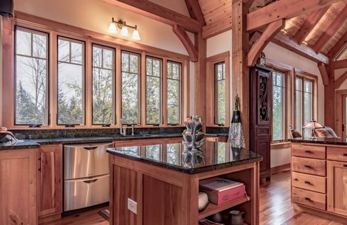 Presque Isle House | Private Northwoods island with over 2100 feet of frontage. Dog-friendly!