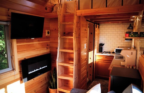 Stockwell Cabin | Private oasis - Tiny house on 60 acre Christmas tree farm