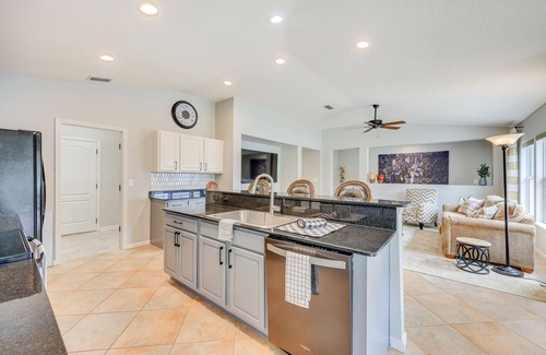 St. Johns House | Private Patio + Lake View: Fruit Cove Home