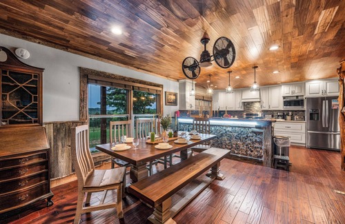 Sevierville Cabin | Private pond cabin, Weddings & events, sleeps 24!