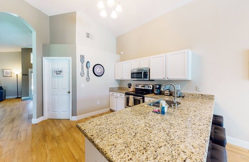 Westridge House | Private pool home with spa, screened patio, central AC, & washer/dryer
