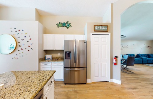 Westridge House | Private pool home with spa, screened patio, central AC, & washer/dryer