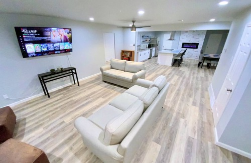 Garland House | Private Pool, Modern Vacation Getaway:Within 25 min of Dallas/surrounding cities