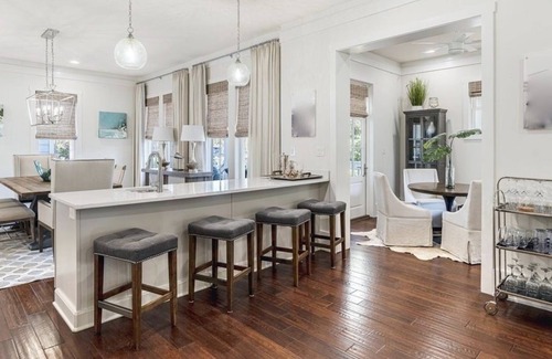 Beach District House | Private Pool On 30A & Across from WaterColor Beach Club! Stunning Home + Carriage House