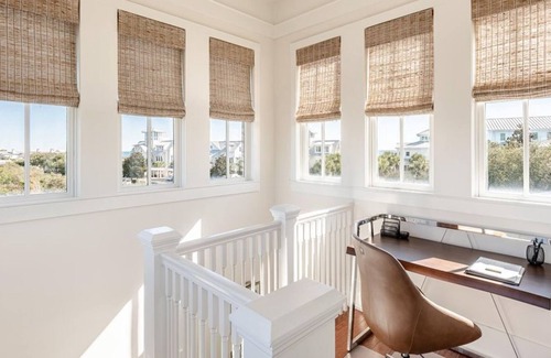 Beach District House | Private Pool On 30A & Across from WaterColor Beach Club! Stunning Home + Carriage House