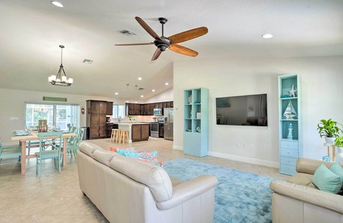 Fort Pierce Shores House | Private Pool & Steps to Ocean: Island Beach House!
