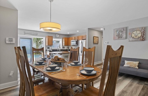 Folly Field House | Private Pool, Peaceful Location, Walk to Beach Home!