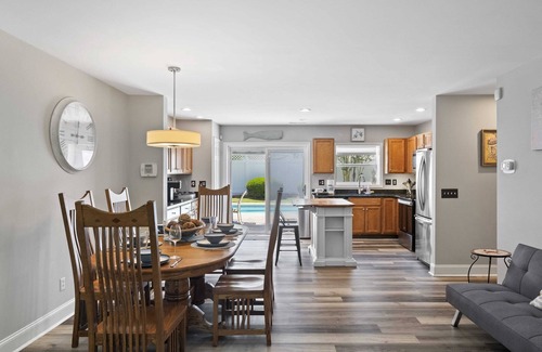 Folly Field House | Private Pool, Peaceful Location, Walk to Beach Home!