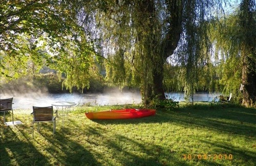 Arlington House | Private River Waterfront BattenKill Romantic historical home, kayak, fly fishing