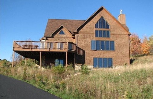 Ellicottville Ski Chalet | Private Secluded Mountain Top Retreat Overlooking Ski Hills