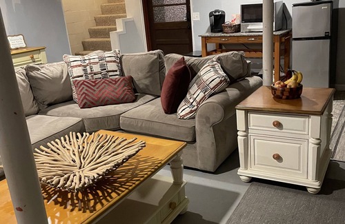 Lyman Apartment | Private Studio Apartment close to Downtown Greenville, Furman U, BJU and more!
