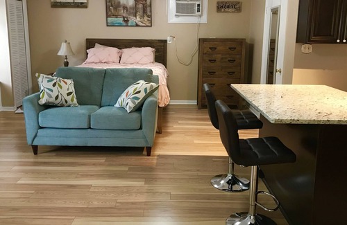 Fayetteville Apartment | Private Studio Furnished Apartment