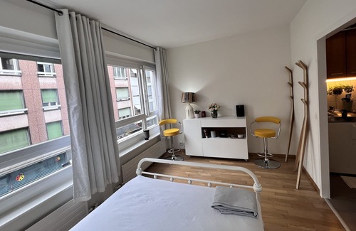 Downtown Geneva Apartment | Private Stylish Studio City Centre Paquis