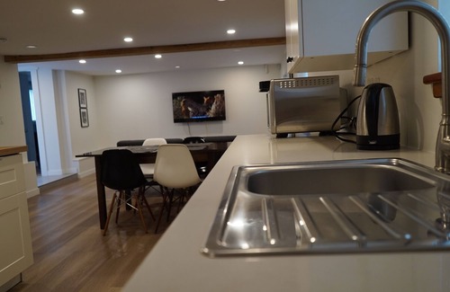 Riley Park Apartment | Private Suite Steps to Main St.
