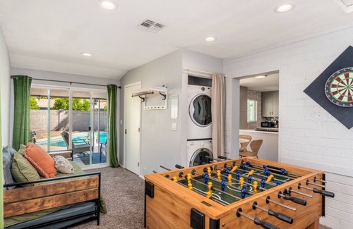 New Papago Parkway Apartment | Private, Sunshine Oasis! Heated Pool | Mini Golf