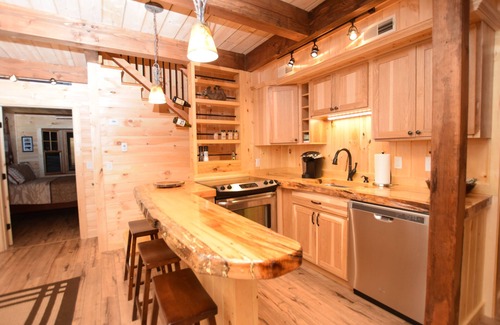 Pittsburg Cabin | Private Timberframe Rustic Retreat in Pittsburg, NH