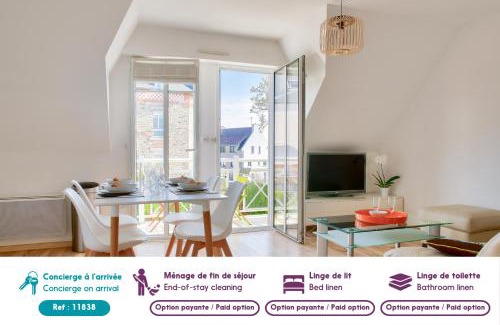 Fouesnant Apartment | Proche plages et commerces, appartement pour 4