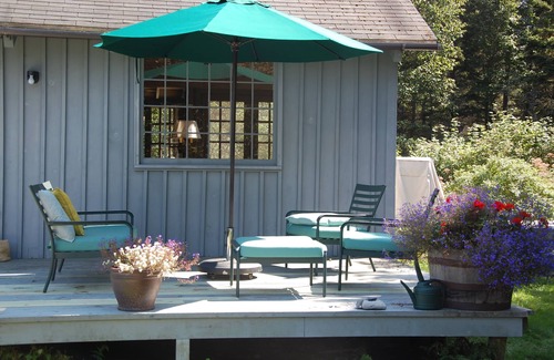 Bernard House | Prud'homme Cottage: bright, private architectural cottage on Mitchell Cove