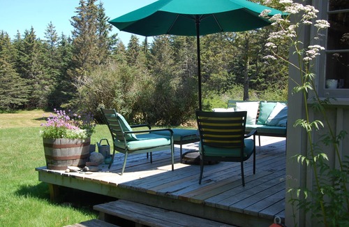 Bernard House | Prud'homme Cottage: bright, private architectural cottage on Mitchell Cove