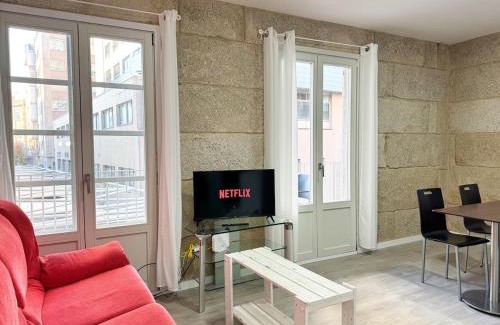 Casco Vello Apartment | Puerto Cíes - Calle de las Ostras con Terraza 3PAX