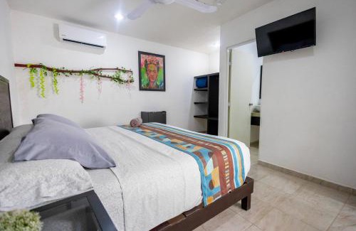 Puerto Morelos Hotel | Puerto Morelos Hotel Las Palmas - Near the beach