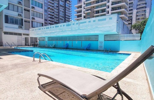 Isla Verde Apartment | Punta Arenas 1BDR OceanfrontPool Parking