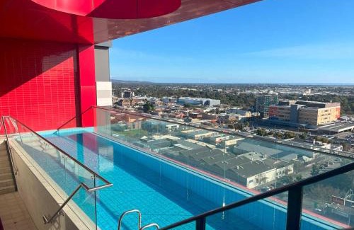 Adelaide Central Business District Apartment | Pure Luxury Modern CBD 1BR Apt ChinaTown Carpark