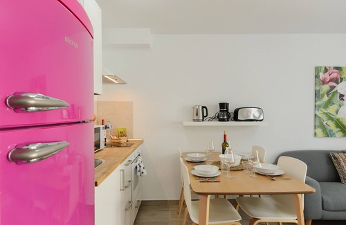 Puerto del Carmen Ski Chalet | Purple Volcano -200 m from the beach-swimming pool, sauna, gym at Fariones Sport Center
