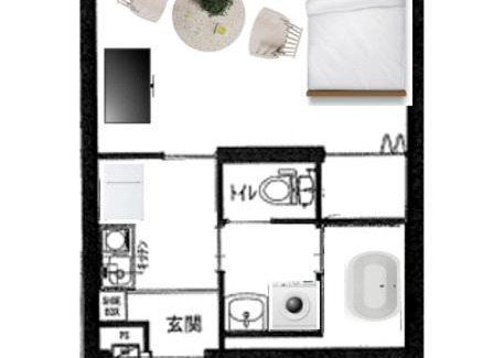 Katsushika Apartment | QH101, Newly renovated hotel, direct access to Ueno, Asakusa, Disneyland, Airport,