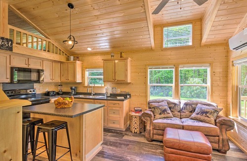 Brevard Cabin | Quaint Mtn Cabin: Tiny Living Near Big Adventure