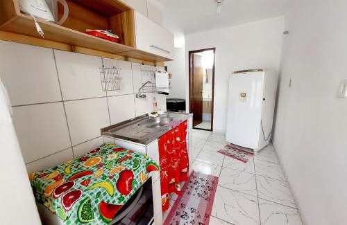 Jardim Nautilus Apartment | Quarto e Sala com Ar Condicionado, TV e Cozinha