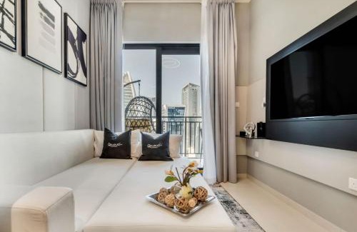 Downtown Dubai Apartment | Quasi-Hotels Zada Luxe Haven in Business Bay 1BR