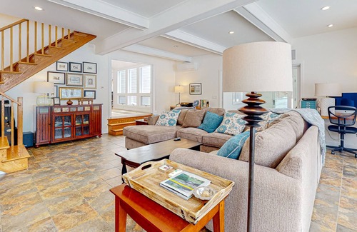 Quechee House | Quechee Lakes getaway near Club & Ski Area - pond views, office space & garage
