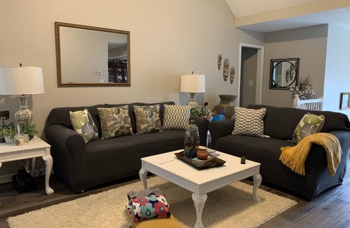Fayetteville House | Queen bedroom in nice quiet neighborhood