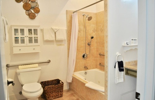 Cayucos Apartment | Queen downstairs room