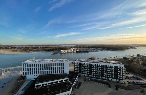 Alt-Travemunde/Ronnau Apartment | Queen Josefine, 3-Zimmer-Eckwohnung mit Trave- und Meerblick
