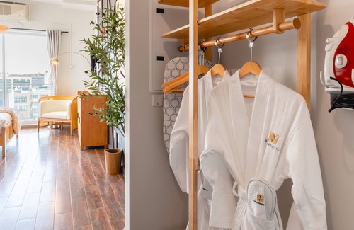 Queens House | Queen Studio in Stylish Family-Owned Gem Near Manhattan - Wheelchair Accessible