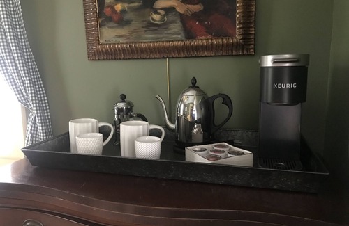 Flat Rock Apartment | Queen Suite in Historic House, Private Entrance