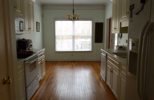 Lake Carolina House | Quiet brick home near walking paths, town center, and a lakeside activities.