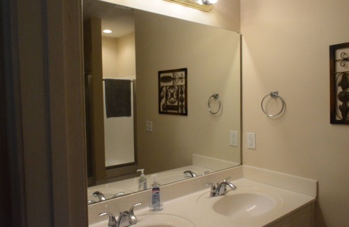 Lake Carolina House | Quiet brick home near walking paths, town center, and a lakeside activities.
