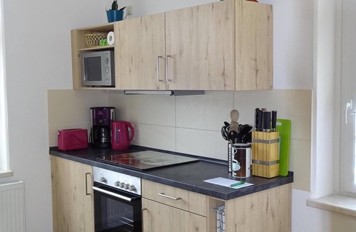 Rathmannsdorf Apartment | Quiet, central and large apartment for up to 8 people, terrace, near the Elbe