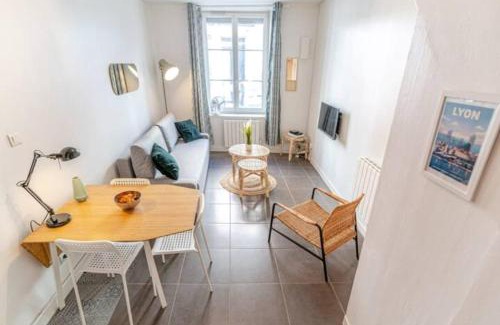 Saint Michel - Mairie Apartment | Quiet & central duplex apartment Wifi near Rhône & Parc Blandan