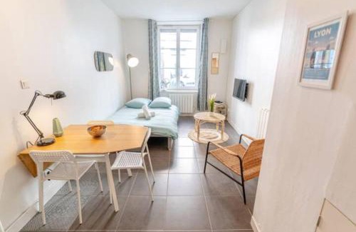 Saint Michel - Mairie Apartment | Quiet & central duplex apartment Wifi near Rhône & Parc Blandan
