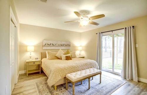 Panorama Village House | Quiet Conroe Getaway w/ Patio, Golf Views!
