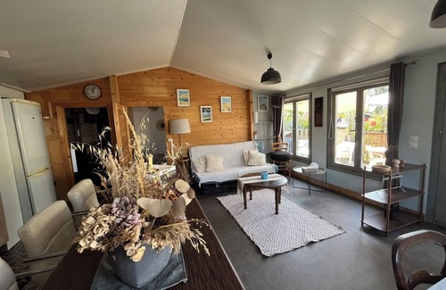 Le Teich Ski Chalet | Quiet, cosy chalet, near Bassin d'Arcachon, on the edge of a forest
