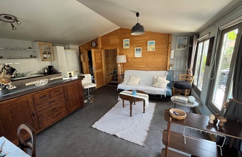 Le Teich Ski Chalet | Quiet, cosy chalet, near Bassin d'Arcachon, on the edge of a forest