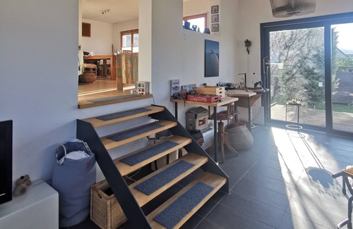 Ludwigshafen House | Quiet DHH near the lake with garden