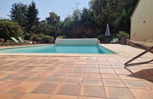 Ambrus House | Quiet family cottage with swimming pool, horse view